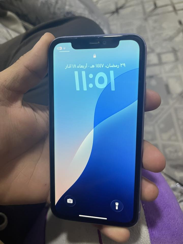 السلام ؏ـليكم
iPhone 11
للبيع:

موصفات الجهاز:

لون: بنفسجي💜

نموذج: M

ذاكرة: 256 GB

بطارية: 78

نضافة الجهاز: 95%

الجهاز مامفتوح ابد ولامبدل بي ايشي جهاز نضيف كلش

السعر: 275 وبي مجال

مكاني: ديالى بعقوبة 

للأتصال: ***********

توصيل الى جميع محافظات العراق 🚚
