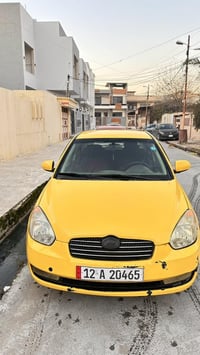 اكسنت 2010وارد امريكي هيئة وغرامات مصفرة سيارة باسمي شرط الوكالة والتح...