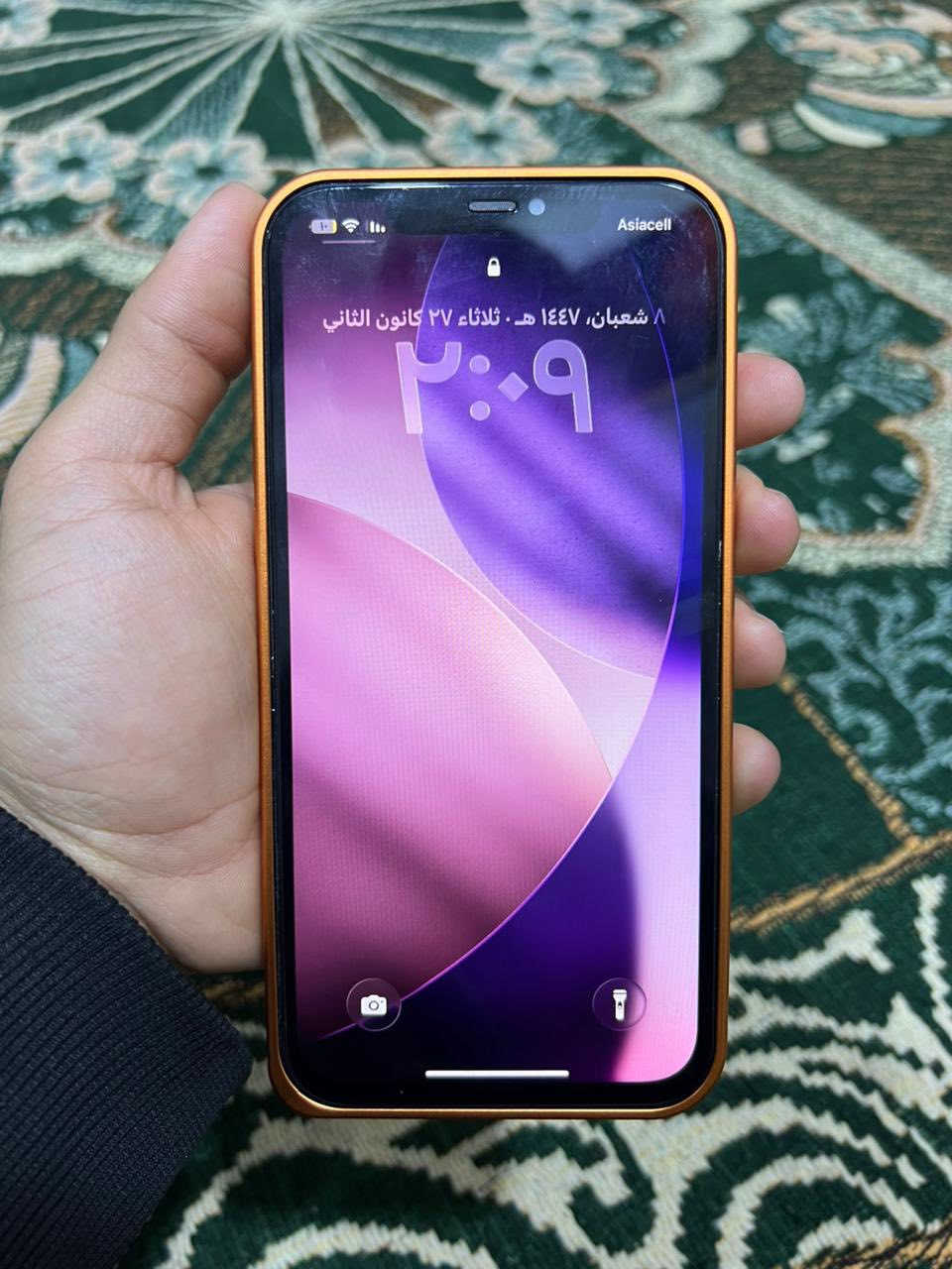 السلام عليكم أيفون 12 برو ماكس جهاز يخبل مبدل شاشه فقط وبطاريه 78 طالع بيها إشعار بس مامبدله ذاكره 256 لون نيلي ويا تحويره 17 السعر 350 وبي مجال مكان نجف شارع المطار ***********
