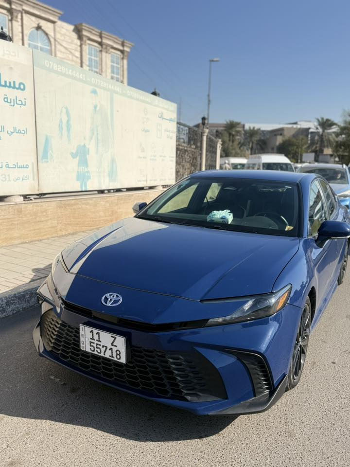🚗 كامري 2025 للبيع — وارد أمريكي / رقم بغداد باسمي
• الموديل: Toyota  Camry 2025

• الفئة: se وارد أمريكي

• المسافة المقطوعة: (20)الاف 

• اللون: ازرق

• الحالة: مبدل باب وغلاف الجاملغ الخلفي 

• الملاحظات: حادث جانبي 5 قطع صبغ بدون شاصي 
بدون ايرباك

• الموقع: بغداد /شارع فلسطين 

• السعر: 205 ورقة 

📞 للاستفسار: ***********
