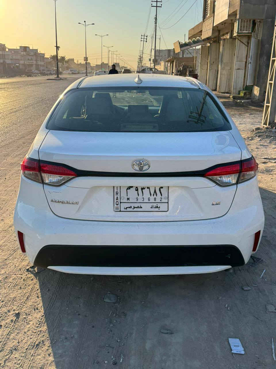 السلام عليكم
كورلا 20 امريكي
ماشيه 91 ميل
بسمي رقم بغداد
حادثه  بامريكا ربع بنيد  وهنا بالعراق قبق صندوك وبيه بارد 
مدوشمه عام 
تخم تاير
سعره 148
مكاني بابل 
***********
