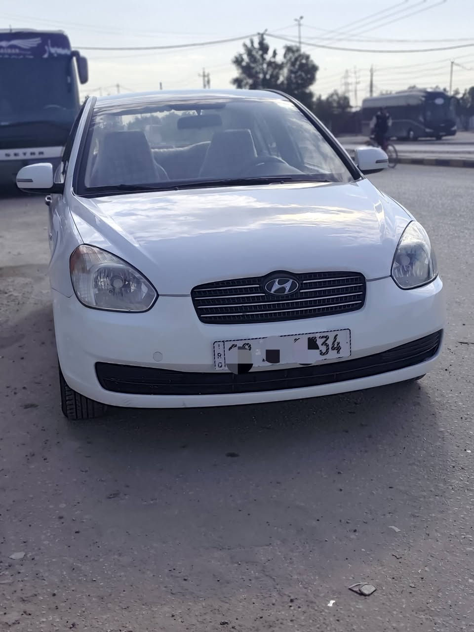 اكسنت ٢٠١١ مكفوله صبغ وتبديل فيما عدا شخوط ومكحله ومبينه شوف العين
گير ومكينه خير من الله
محرك ١٦٠٠
باسمي بابل رقم انكليزي جديد 
مكانه نجف
*********** اتصال + واتساب
غير متواجد ع الفيس
