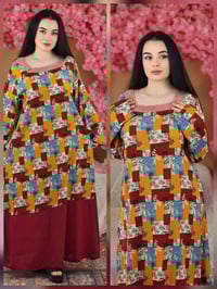 دشداشة نسائي • كشمير ثقيل • مقاسات XL-3XL