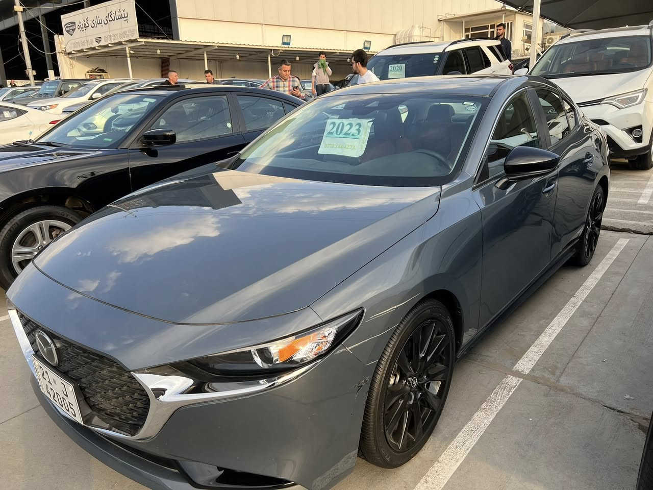 مازدا 3 موديل 2023 بدون صبغ سيارة فول مواصفات
ماشية 30ميل
محرك 2.5 بدون توربو
سيارة بدون صبغ بدون حادث  بدون ايرباك
مكان سيارة سليمانية
فول مواصفات
السعر 155وبي مجال
للاتصال ***********
