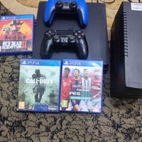 بلي٤ • ٣ لعبات • قليل الاستعمال