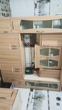 كاونتر MDF • سنك ١٫٥م • كاونتر ٢٫٥م