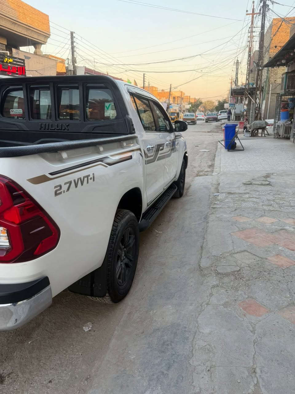 لبيع.. بيك آب هايلوكس2021 فورويل كويتيه داخل احمر تحكمات ستيرن جهتين
تبريد قطعتين مانع تزحلق نضام اقتصاد وقود ونضام درايف شاشه كامره  خلفيه حساسات تبريد اشاير مري لد ماشيه 121 الف وبعد عدة مواصفات محرك وكير كفاله نضافه100٪ كفاله عامه من الصبغ فقط بارد كد اربع اصابع يم قبق البانزين رقم اربيل  سنويه باسمي ***********
بغداد الدوره ابو دشير السعر ٢٨٥ بيها مجال
