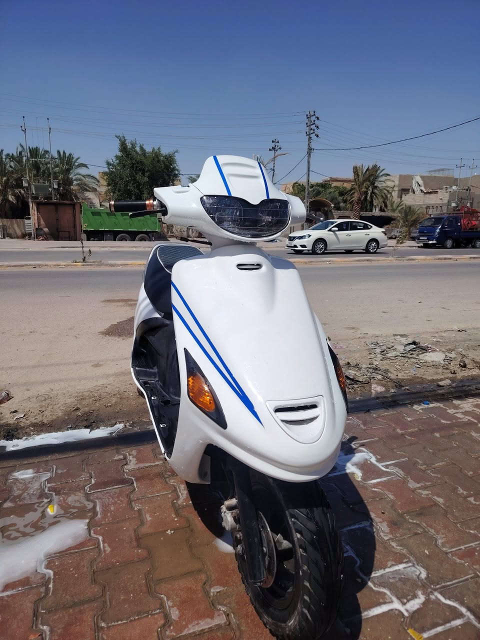 سلام عليكم 
فراشه فحل دسك 
دراجه جديده كهربائيات كلها شغاله من كيج بانزين كيج سرعه هورن اشاير 
ماكو شي طافي 
مفتوحه كور اعيدها مفتوحه كور 
جيب مصلح وياك اذا غير كور خذها بلاش 

السعر 350 مجال حك الجيه 

قضاء المشخاب


**إذا كنت صاحب هذا الإعلان وتريد حذفه لأي سبب، رجاءا أرسل رسالة إلى الدعم الفني**