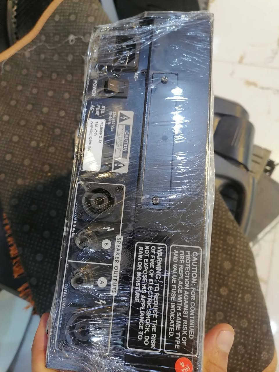 #جهاز 4 چنل يتحمل 4 سماعات #كسر كارتون
#السعر 125 الف قفل
#سوق_الشيوخ.         ☎️***********
