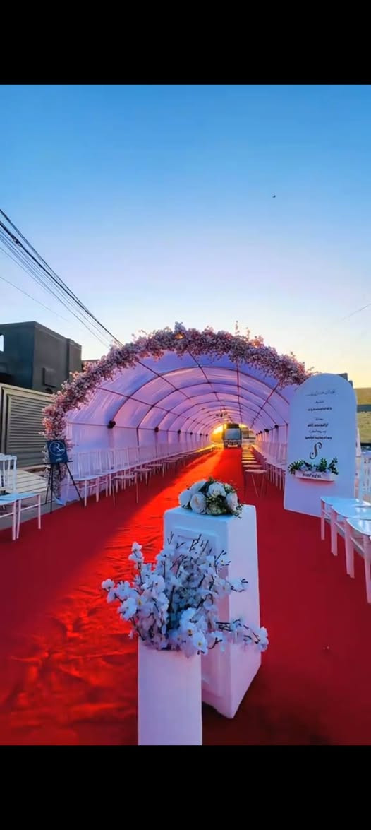 تم افتتاح فرعنا   (٦)
في منطقة كميره الشارع الرئيسي
ل تجهيز كافة المناسبات والاعراس
كوشات خطوبه وحنه وعرس
تجهيز الاعراس كراسي طبلات طبخات جدوره
ميوزه كافة مستلزمات العرس وكذلك العزاء تجهيز كامل مع جادر
تجهيز مؤتمرات تجهيز طاولات
تجهيز أعياد ميلاد
تجهيز افتتاح محلات او مولات او شركاة. 
الاستفسار
***********
***********
زورونا في بيج الانستاء (lmbr230)
                               من رخصة الادمن المحترم
