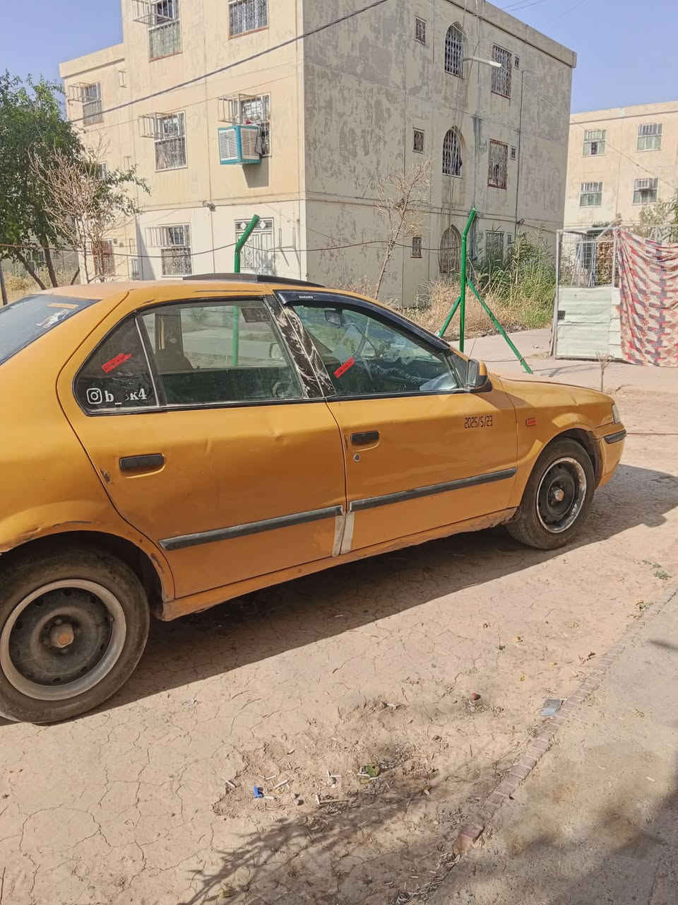 سمند مديل 2011نضيفه مصفره من كلشي رقم جديد سياره بسمي تحتاج ترتيبات نواعم فقط تاخذ سياره حلوه وكاعده كلشي تبريد ثلج شغال مكان السياره كركوك راسل تتصل بكيفك *********** خط واتساب معدي شكال سعر 32 وبيها مجال حك الجيه
