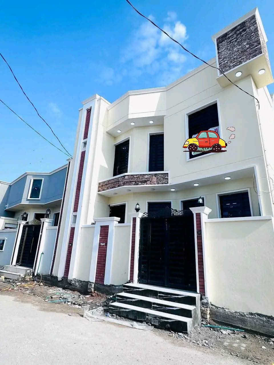 🏠بيت للبيع طابقين حي الامين (شارع التنانير)🏠
✅كونكريت مسلح 
 
❇️زراعي سند ٢٥ [مرقم جاهز للتطويب]

✅المساحة : 100متر 
❇️الواجهة : 10 متر
❇️النزال : 10 متر 

♻️محتويات الدار 

 🔆   ٣ غرف نوم
🔅استقبال 
🔅صالة 
🔅مطبخ 
🔅صحيات داخلية وخارجية 

✅مسلح ارضية وسقف 

✅خدمات كاملة ( تبليط ، مجاري ، ماء ، كهرباء ، ارصفة مقرنصة بالباب +مدارس)
⚜️ ملاحظه المطبخ +الحمام لوح +الارظيه بورسلين  مراجعه مكتب 🏢 العاصمة للعقارات والمقاولات العامه العنوان الديوانية ام الخيل ساحه الاحتفالات  قرب البلديه الجديده  وتساب *********** مراجعه   حسين حامد  ***********        *********** واتصال  وتساب
