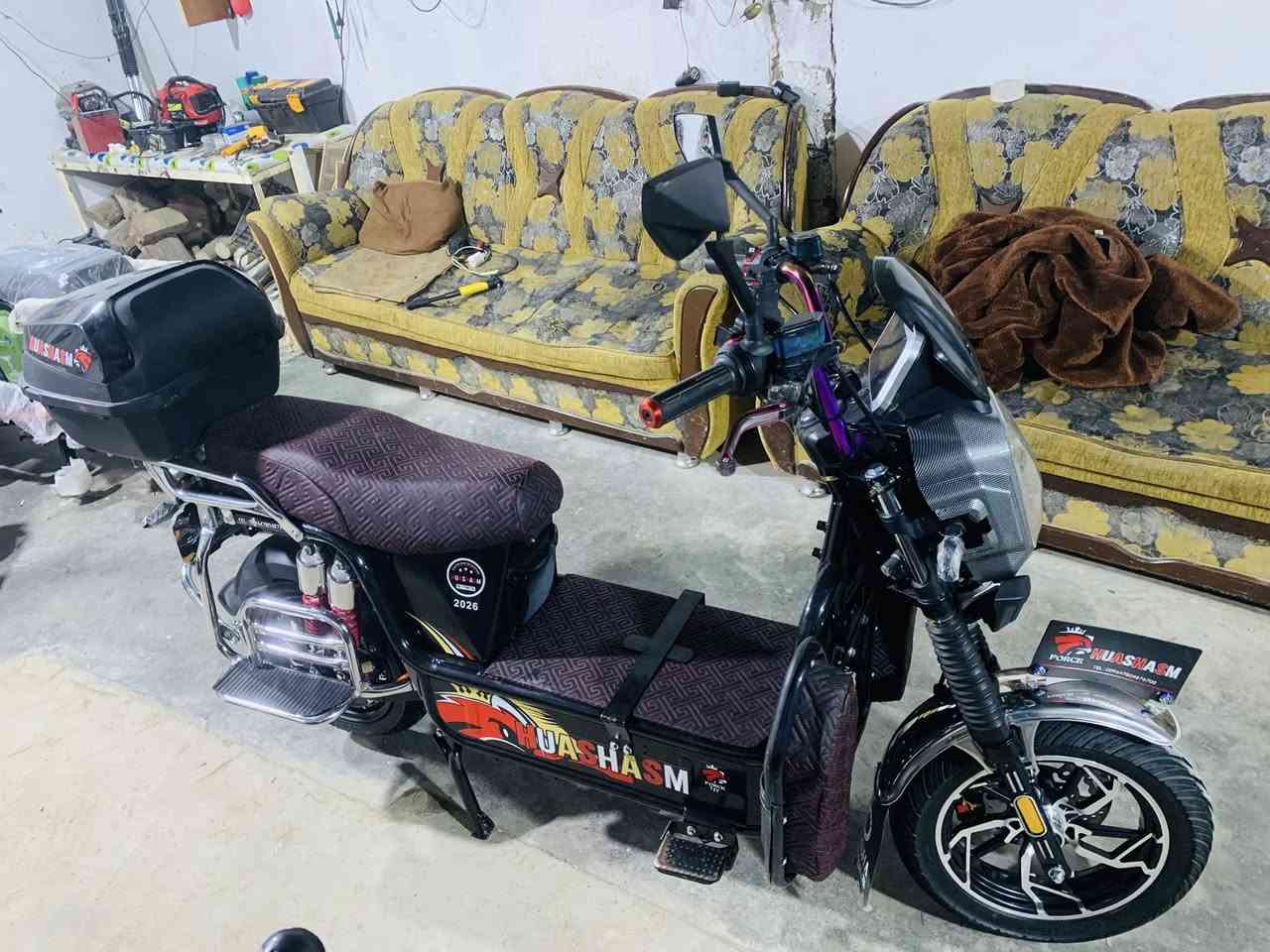 مكلف بنشر دراجه شحن موديل ٢٠٢٦ بطاريات ٦ كله فول و ع فحص كهربائيات كله ع فحص السعر ٧٠٠ وبي مجال بسيط  
مكاني هيت حي البكر *********** وتساب و اتصال
