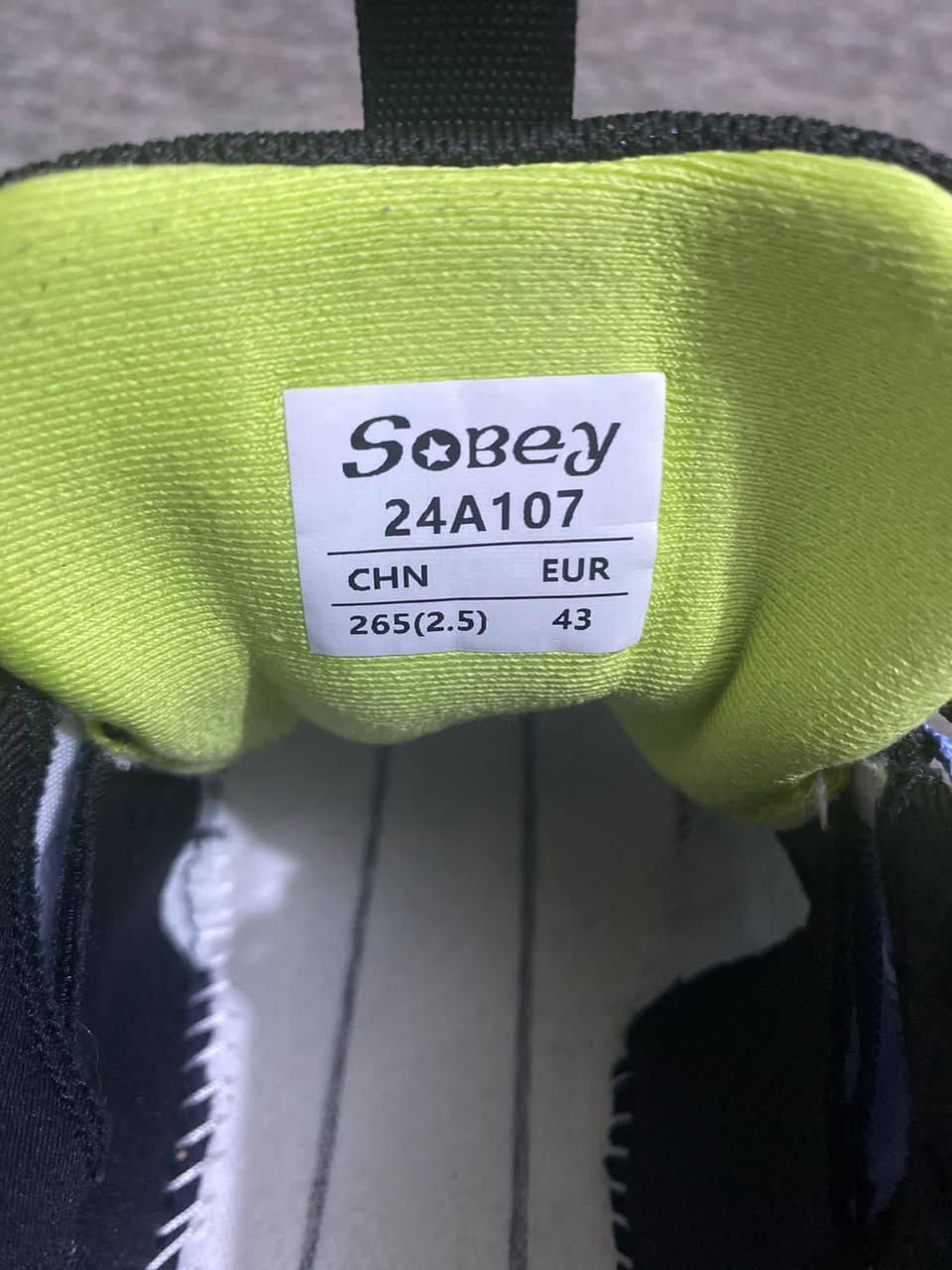 بالة اصلي نظافة 💯 

رياضي طبي 

قياس 43 

السعر 25 الف


**إذا كنت صاحب هذا الإعلان وتريد حذفه لأي سبب، رجاءا أرسل رسالة إلى الدعم الفني**