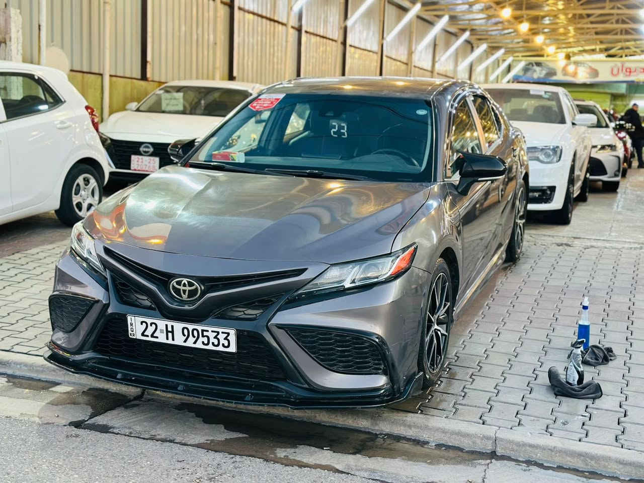 السلام عليكم 

كامري 22 SE لون جكليتي 

سنويه لل 29 سياره جاهزه 

بدون دواخل شرط بيها قطعتين صبغ

+ قطعه بلادي مبدله صور الحادث 

موجوده سياره جاهزه ما بيها نقص 

كير محرك حجر صالنصه شرط 
بدون خاص شراي اتصل 
قابل للمراوس حسب القناعه 

سعر 185 وبيها مجال 

 مكاني بيجي ***********
