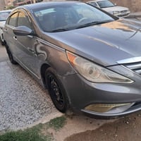 سوناتا ٢٠١٤ وارد امركي بيه صبغ حزام مكفوله كير ومحرك وتبريد جاهزه من ك...