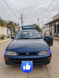 كورلا موديل 96 مكفوله من الضربه والكصه السياره جاهزه وخير من الله كير ...