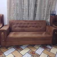 طقم كنب • جديد • كرسيين