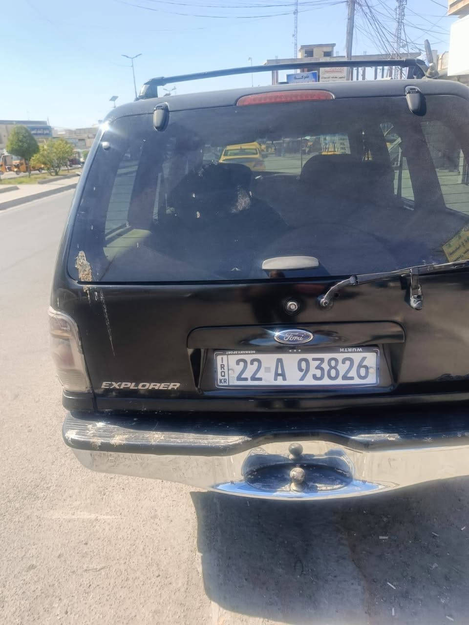 فورد اكس بلور موديل2001بيه صبغ حزام بدون ضربة كير ومحرك شرط سيارة جاهزة رقم دولي سنويةجديدة تريد وكالة تريد تحويل بكيفك معروضة 45وبية مجال للاستفسار ***********بغداد الشعب مكلف بل نشر فقط صاحب سيارة رقمه موجود
