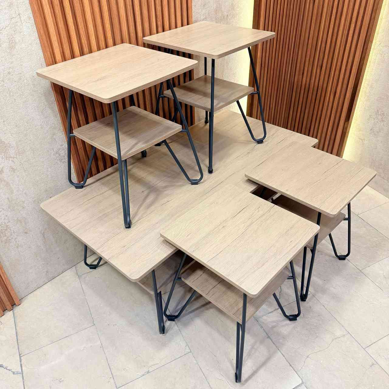 سيت طبله 4+1 سطح خشب Hdf
رجل حديد صبغ حراري 
قياس الطبله الكبيره 
ارتفاع 45 سم 
عرض 60 سم 
طول 120 سم 
قياس الطبله الصغيره 
ارتفاع 50 سم
عرض 40 * 40 سم مربع 
#اثاث #اثاث_منزلي


**إذا كنت صاحب هذا الإعلان وتريد حذفه لأي سبب، رجاءا أرسل رسالة إلى الدعم الفني**