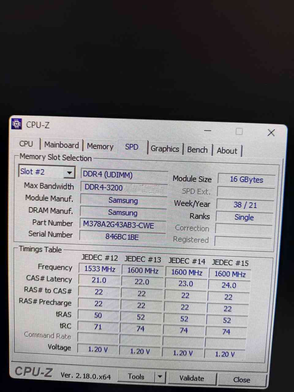 RAM Samsung DDR 4 16 GB 3200MHZ


**إذا كنت صاحب هذا الإعلان وتريد حذفه لأي سبب، رجاءا أرسل رسالة إلى الدعم الفني**