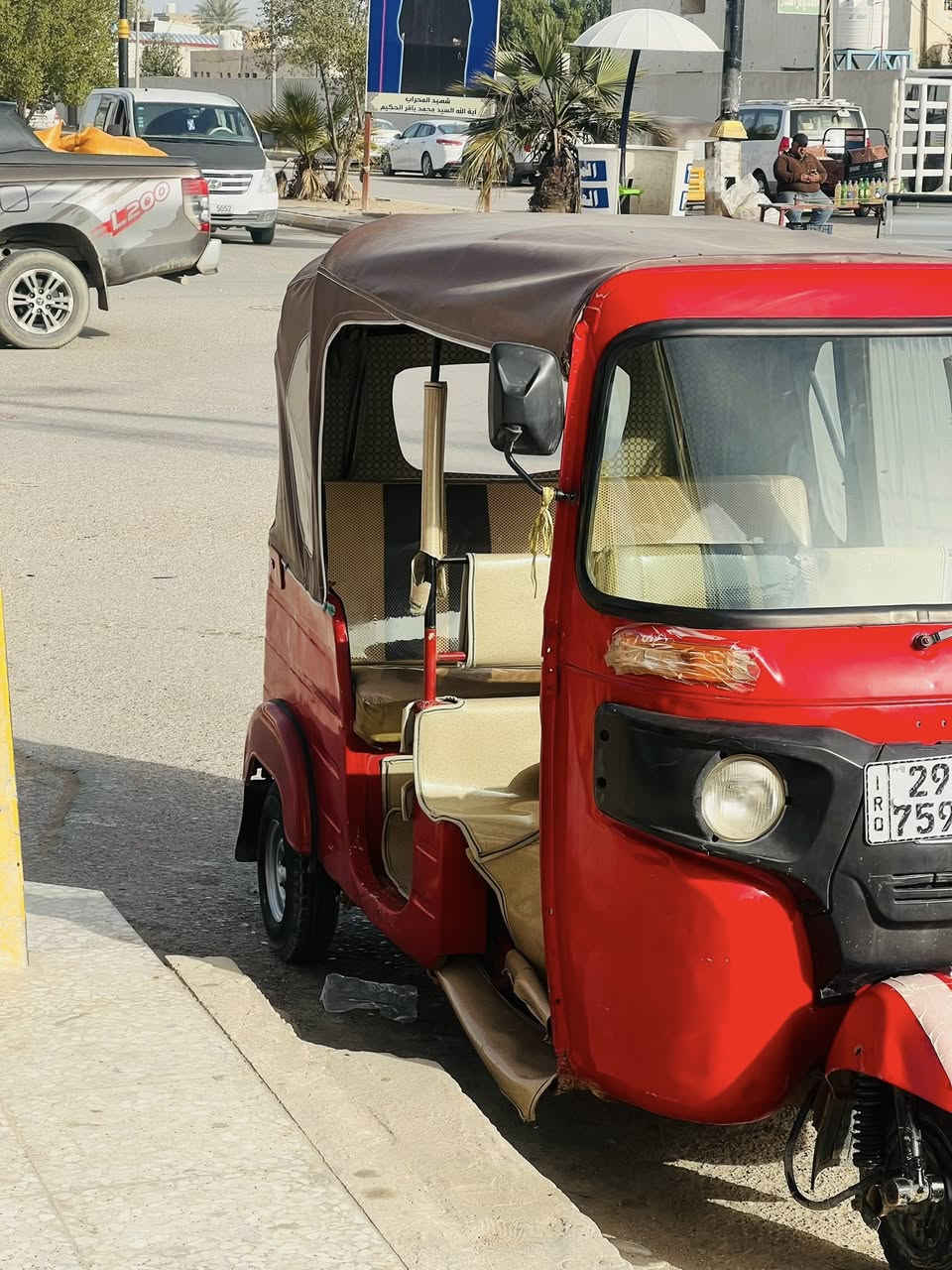 سلام عليكم تكتك للبيع موديل 2018/12/26 رقم وسنويه السعر 4500 و بيه مجال بسيط اذا مو شراي لاتعبني رحمه لهلك مكان واسط قضاء النعمانيه التواصل الاتصال***********
