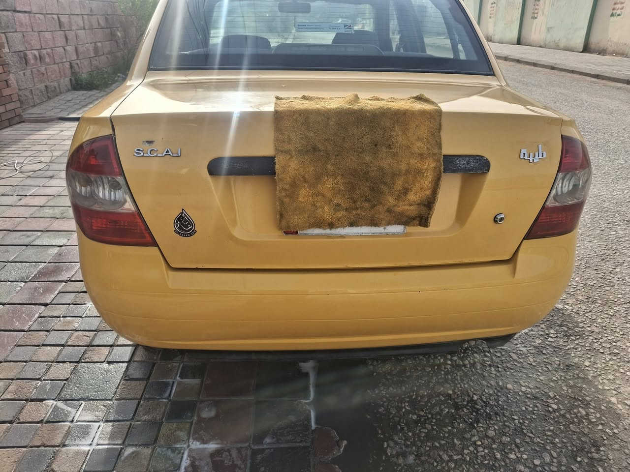 سلام عليكم طيبه موديل ٢٠١٥ مكينه كير خير من الله تتفه وتبريد شغال مصفره هيئه وغرامات رقم بغداد مكان السياره كربلاء  بيع او مراوس بيجو بارص او بيجو روا  سعر ٤٠ وبيه مجال الاستفسار ***********
