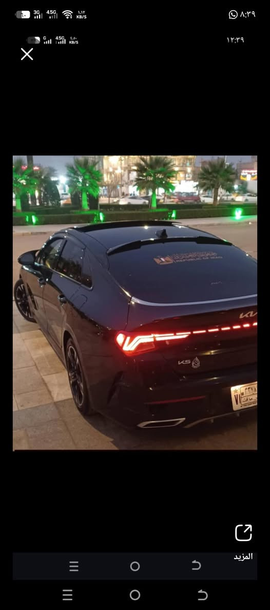 كي فايف موديل 2023 بدون رقم منفيس بأسمي فول لاخير ما يحتاج اذكر مواصفات الجي تي لاين بيه اربع قطع بدون دواخل وبدون شواصي كله سليمه اتعهد بيه عالسونار  قفل 120 رجاء اخواني السعر قفل والله بدون عملة يرحم موتاكم ***********
