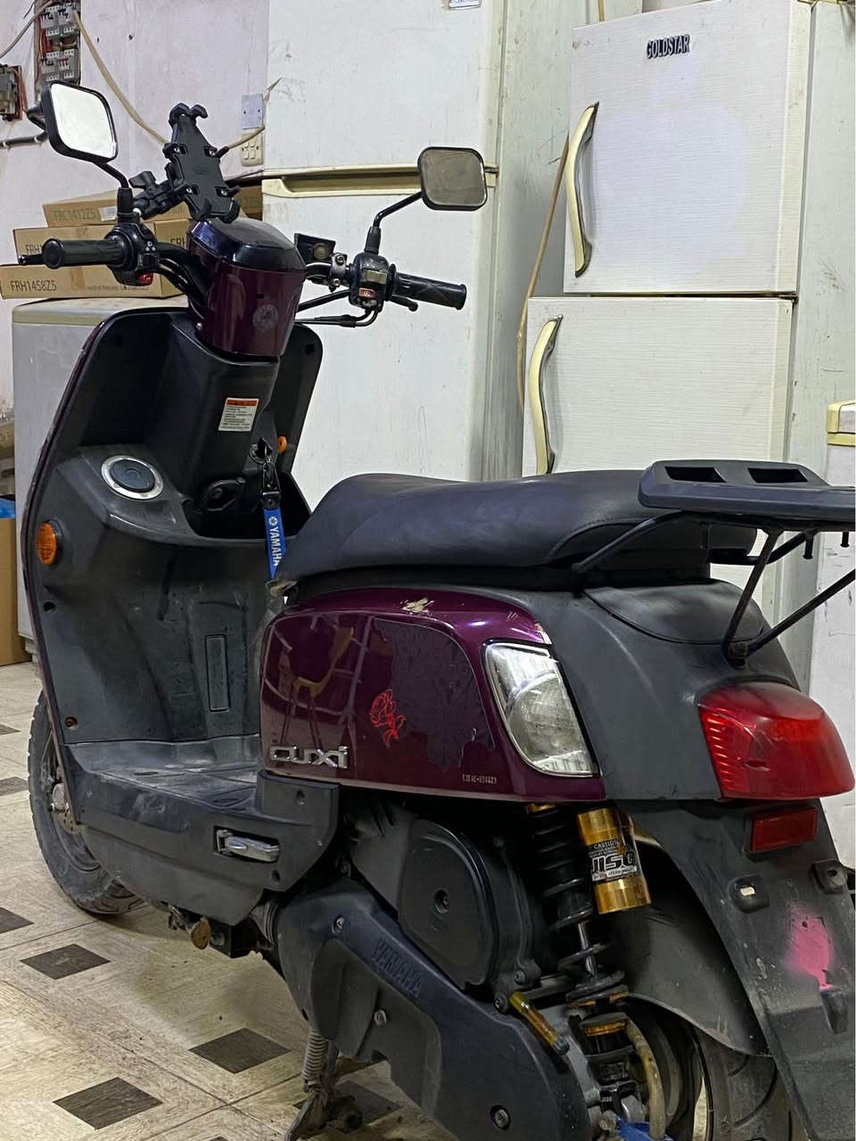 السلام عليكم  للبيع ماكس بوليسي مسطرة نوزل موديل 2013 دراجه نضيفة ماشية 28 الف كيلو كلشي شغال بيها لايت شغال بك لايت شغال اشاير شغالة عداد شغال دراجه مابيها اي نقص السعر 1400 قفل للأستفسار *********** البصرة, العراق
