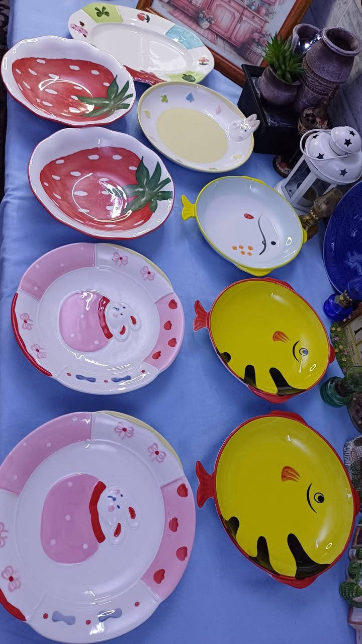 🐰🐟🌸🌵تشكيلة مجسمات تجنننننن كيوووت 🥰
صحون المجسمات القطعة ب٣٠٠٠ وكل ٢ ب٥ 
صحون السمكة عدد ٣ القطعة ب١٥٠٠
@إشارة


**إذا كنت صاحب هذا الإعلان وتريد حذفه لأي سبب، رجاءا أرسل رسالة إلى الدعم الفني**