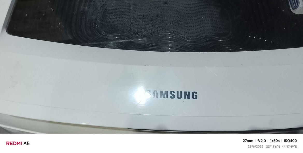 غساله اوتوماتيك نوع samsung اصلي اي عطل مابيه نضيف درجه أوله السعر 200 تاخذ مع الفحص المكان بغداد العامريه رقم *********** بغداد, العراق
