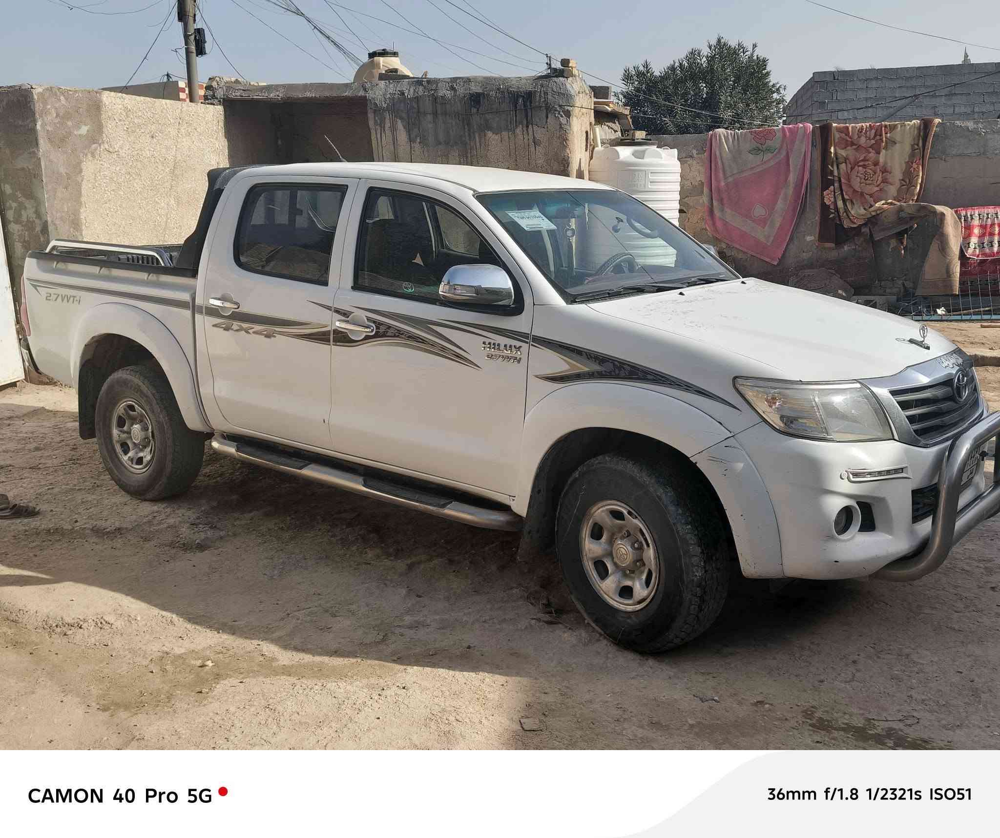 سياره هايلوكس فور ويل كير عادي رقم مثنى موديل 2015 مكفوله للاستفسار
إلا تصال على رقم ***********

مكاني حي اور سبع قصور بسمي السياره
