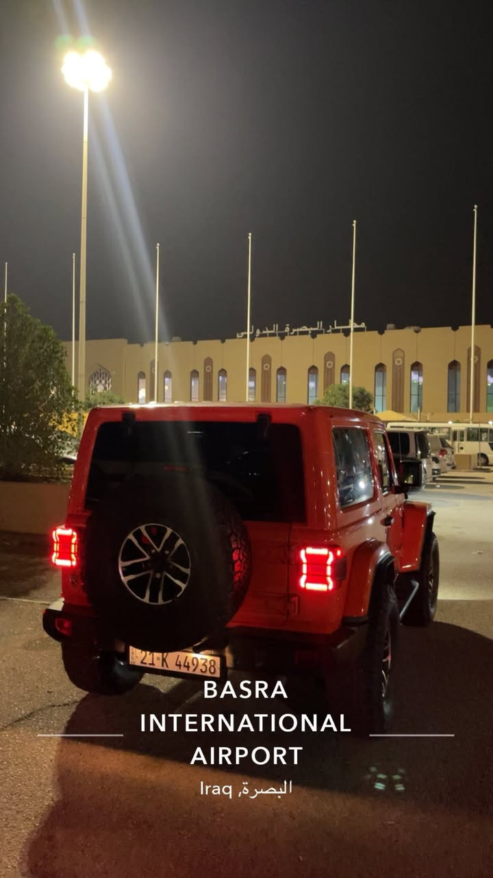 السلام عليكم 
جيب رانگلر JL 
2019 صحارى خليجي ليث العبيدي
ماشيه 100الف كيلو متر
كفاله عامه السياره بدون ضبغ بدون حادث
V6 3.6L 
فور ويل شغال 4x4 خفيف وثقيل دبل اكسل
فول مواصفات لون موحد  صحارى فول داخل عسلي
رادار جانبي نقط عمياء كشاف ضبابي امامي خلفي عينه ام الشاشه الجبيره شاشه وسطيه جبيره كشنات خلفيه 
 رقم سليمانيه تحويل او وكاله 
مكاني البصره 
***********
284 وبيها مجال
