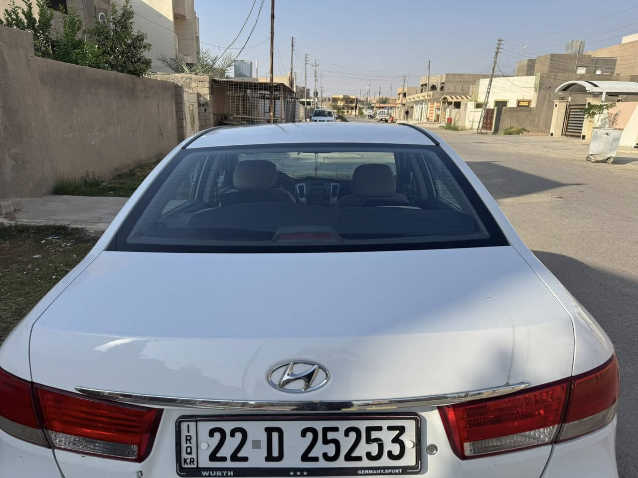 السلام عليكم
سوناتا خليجي موديل 2009
مكينه 2400  
ضررها نص جاملغ خلفي 
رقم اربيل
سعر 123 بيها مجال
 ***********
