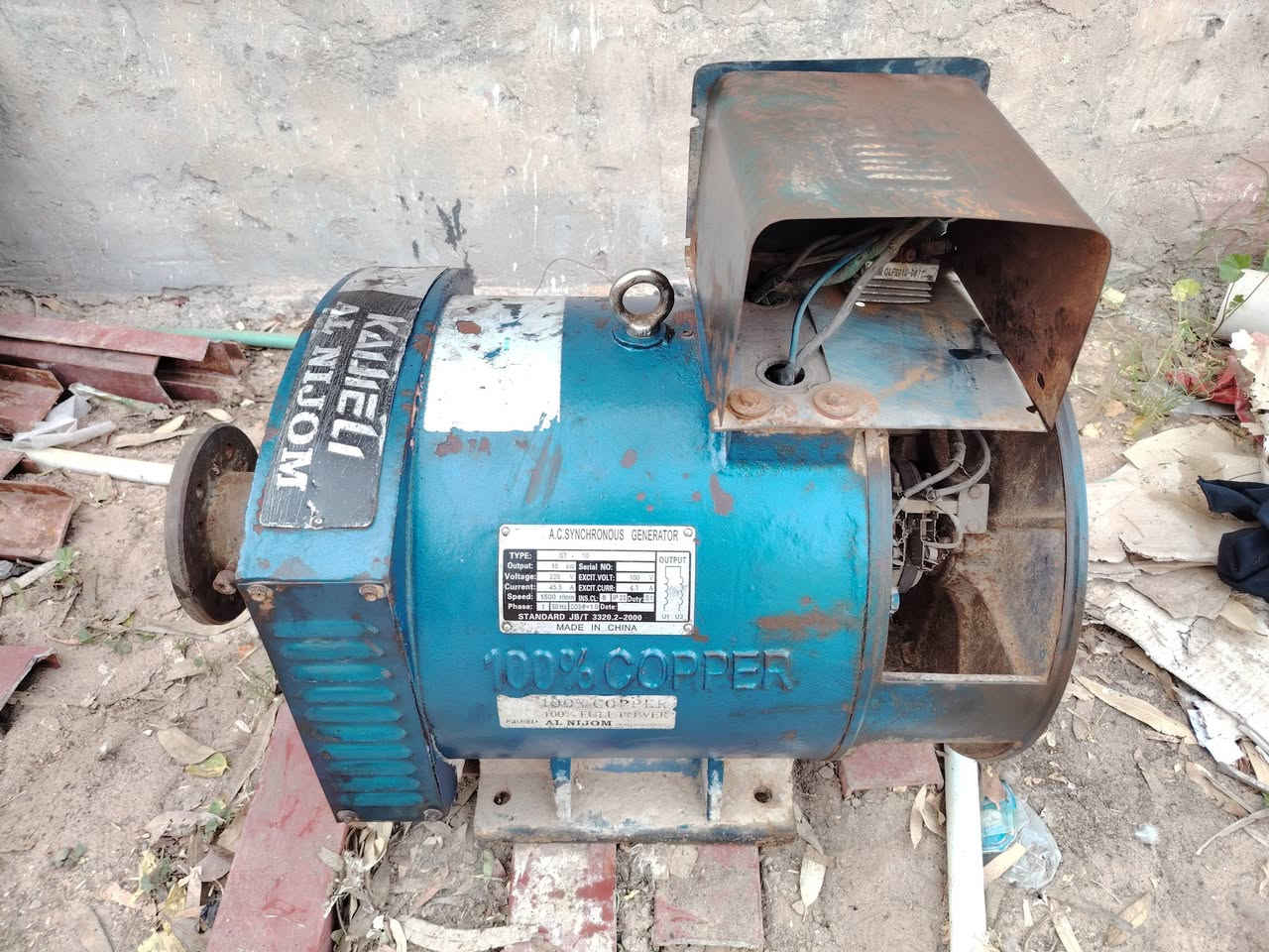 للبيع جنريتر راس توليد ٧ كيفي نضيف و شغال السعر ب ٣٥٠ وبي مجال للشراي   +. راس توليد ثاني ١٠ كيفي السعر ب ٤٠٠ وبي مجال للشراي نضيف و شغال
المكان نجف ناحيه الحيدريه خان النص
***********
