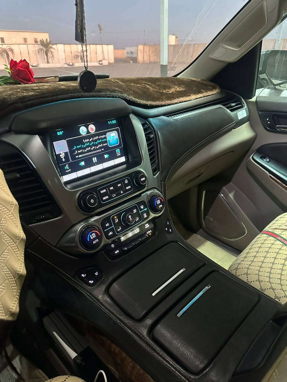 السلام عليكم تاهو ٢٠١٥ مكفوله ادامه كامله تخم تاير حداديه جديه تخم نوزل جديد السونار مرفق بلمنشور الاستفسار اكثر لاتصال عل الرقم *********** غير متواجد عل فيس موجود وتساب
