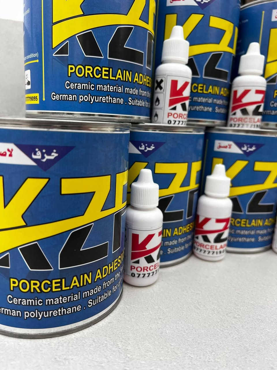 رايد تركب بورسلين بثقة وجودة عالية،
مادة الخزف اللاصقة هي الحل الأمثل 👌

✔️ قوة التصاق عالية
✔️ مقاومة للرطوبة والحرارة
✔️ مناسبة للسيراميك، والبورسلين
✔️ سهولة في الخلط والتطبيق
✔️ ثبات طويل الأمد بدون تشققات

🔧 مثالية للاستخدام في:
الأرضيات
الجدران 
المطابخ والحمامات
 مغاسل البورسلين      
الخشب 
الحديد 
كوارتز 
مرمر 
زجاج 

متوفرة جميع الايتمات 

الخشن للتجميع 

الناعم للفنش متوفر 
الاسود 
والابيض 
والرصاصي 
والكريمي 

وللالوان الشاذة توجد الشفافة قابلة للتلوين 

اختر المادة الصح… وارتاح من مشاكل الفك والتشقق 💪

🚚 يوجد توصيل الى جيمع محافظات العراق


**إذا كنت صاحب هذا الإعلان وتريد حذفه لأي سبب، رجاءا أرسل رسالة إلى الدعم الفني**