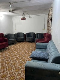 كنبة ونص • مستعمل • نضافة فول