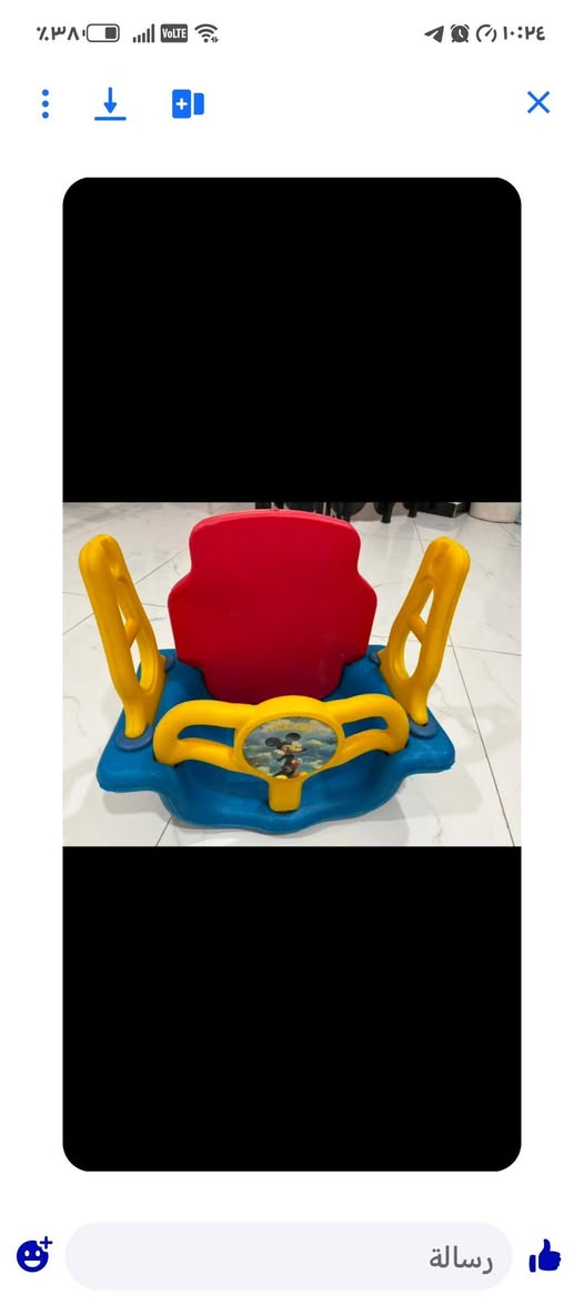 كرسي طعام اطفال سعر 30مرجوحه سعر 35 سرير طفل هزاز سعر 75


**إذا كنت صاحب هذا الإعلان وتريد حذفه لأي سبب، رجاءا أرسل رسالة إلى الدعم الفني**