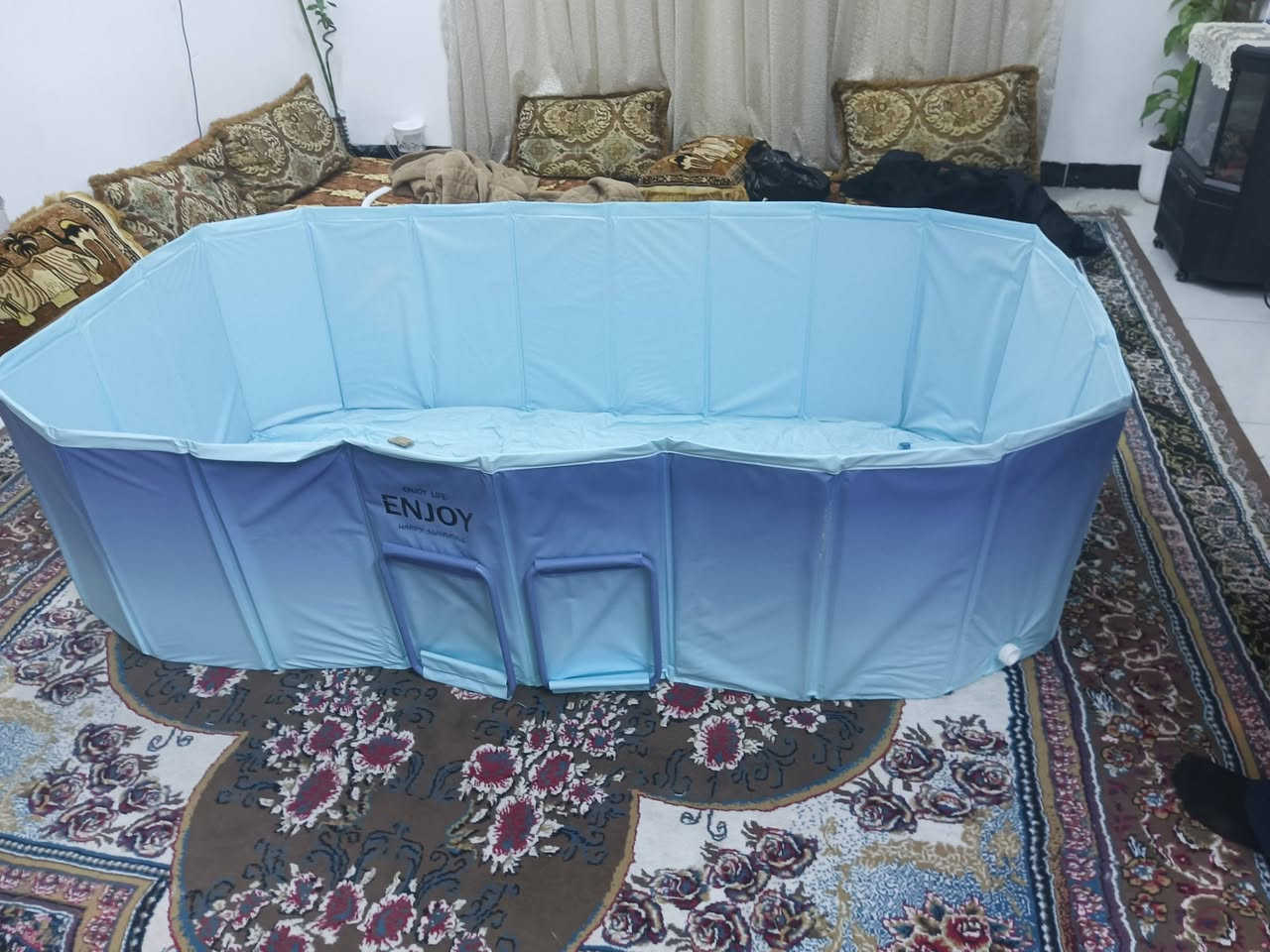 مسبح اصلي أمريكي للبيع بسعر مناسب طول مترين عمق 70
***********
ما مستعمله لو دقيقه
