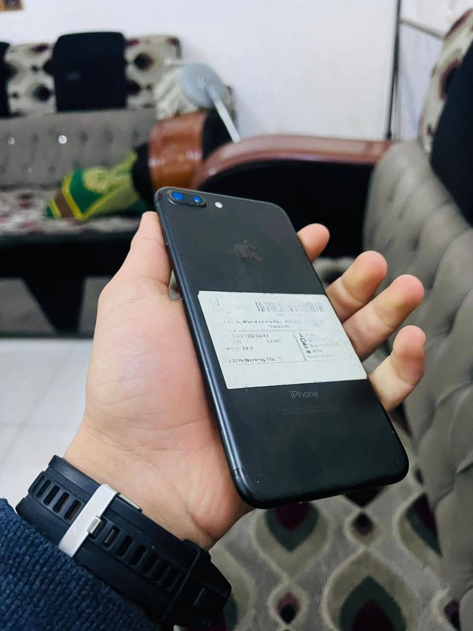 سلام عليكم ايفون 7 بلس جهاز لون ذاكره128  أسود مبدل بي بطاريه شاشه اصليه بطاريه100/ جهاز بس نت  مايشتغل بي شغله بسيطه سوي سعر 60 الف مكاني تكريت البوعجيل متواجد وتساب أكثر شي ***********
