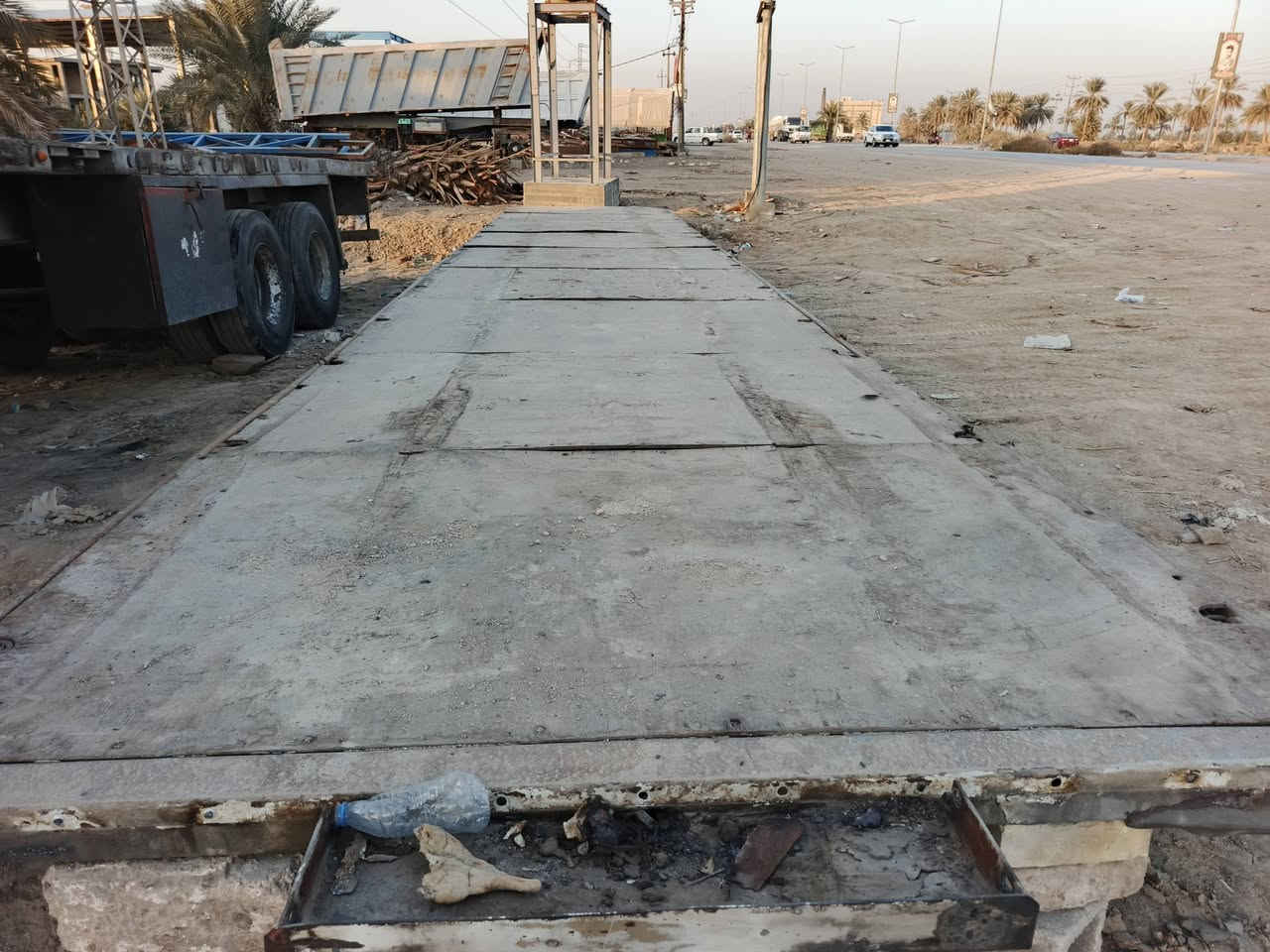 السلام عليكم البيع كنطره جسر مكان بابل الكفل الرقم الهاتف ***********
