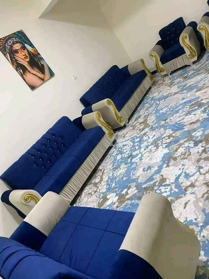 🔳 تخم بطه  10 م

◀️10 مقاعد قنفة ثلاثية عدد 2 وقنفة ثنائية و2 كراسي مع 4 كوشات هدية 
✅✅
الــسعر :-
10-مقاعد
9.مقاعد  
8- مقاعد 
7- مقاعد 
6مقعد 
5مقعد 

مع 4كوشات  

هديه ☝ هديه ☝ هديه ☝

مع كوشات عدد 4 وطبلة وسطية40*40

مواصفات،، 

مقعد بلوك ابو 16
سفنج مميز ثاني ابو 8سم 
قماش قديفه جاكور
رجل عظم عاج حديد25 بغداد, العراق


**إذا كنت صاحب هذا الإعلان وتريد حذفه لأي سبب، رجاءا أرسل رسالة إلى الدعم الفني**