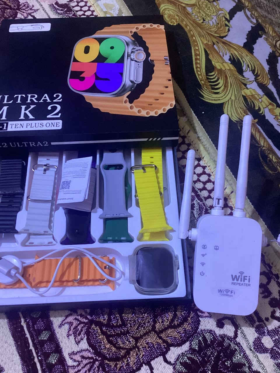 مرخصت لأدمن 
السلام عليكمّ
ساعه ULTRA2 M K 2
10سيور رجالي  نسائي 
تدعم جميع الخصائص ✅
سعر 20 قفل ✅
و مقوي اشاره نت بل غرفه 2g سعرهم ثنينهم 25 توصيل ماكو مكاني بغداد مدينه الصدر تجي تستلمهم من الباب وشكرا لكم 🤍


**إذا كنت صاحب هذا الإعلان وتريد حذفه لأي سبب، رجاءا أرسل رسالة إلى الدعم الفني**