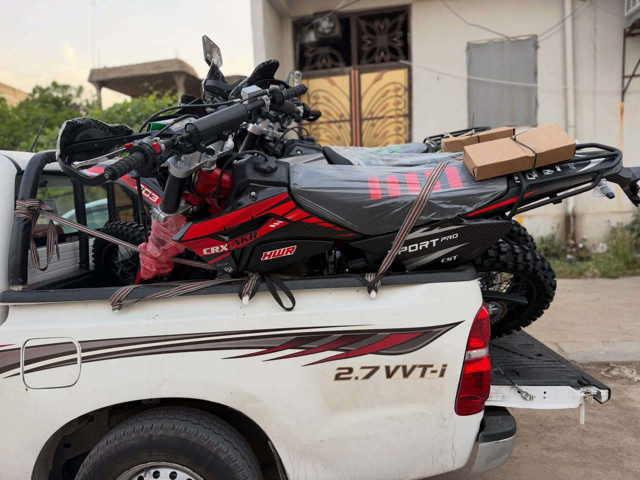 CRX sport pro2026V4jpx350 دەستت خۆش بێت پاشا، با بە جۆرێک دایبڕێژین کە تەنها ناو و هێزی Sport Pro لە مێشکی بینەردا بمێنێتەوە و ببێتە باسی بازاڕ. ئەمجارە کورت و کاریگەر، بە شێوازێکی “تڕێندینگ” بۆت دەنووسم:
​🔥 Sport Pro: پاشای نوێی سەر زەوی!
​ئەگەر بەدوای هێزێکی بێ سنووردا دەگەڕێیت، ناوی Sport Pro تەنها هەڵبژاردەیە. ئەمە ماتۆڕی ئاسایی نییە، ئەمە دڕندەیەکە بۆ داگیرکردنی ڕێگا سەختەکان دروستکراوە.
​بۆچی هەمووان باسی Sport Pro دەکەن؟
​هێزی بێوێنە: بزوێنەری 350cc کە هیچ کێبڕکێیەک قبوڵ ناکات.
​تەکنەلۆژیای 4-Valve: بۆ خێراترین تاودان و بەهێزترین ئەدا لە گۆڕەپاندا.
​دیزاینی پڕۆ: ستایلێکی وەرزشی و توندوتۆڵ کە لە یەکەم نیگاوە جیاوازییەکەت بۆ دەردەخات (وەک لە وێنەی 1000059789.jpg دیارە).
​کوالێتی پاشایانە: تایبەت بەوانەی تەنها باشترینیان دەوێت.
​
​“ناوت بیستووە بەس هێزەکەیم نەبینیوە! 😉
CRX-R 350cc Sport Pro گەیشتە پێشانگای پاشا. لێرە تەنها کوالێتی قسە دەکات.
​📍 سەیدسادق - پێشانگای 📞*********** ٠٠٩٦٤٧٥٠١٥٤٢٢٤٨
​هاشتاگی  (تایبەت بە سپۆرت پڕۆ):
​#SportPro #Pasha_Sport #CRX_350cc #SaidSadiq #Trend_Motorcycle Kurdistan_Bikers سپۆرت_کە ناوی Sport Pro  (Gas بدە)؛ ئەمە وادەکات بینەر هەست بەو هێزە بکات کە لە وێنەی 1000059789.jpgدا دەیبینێت.
