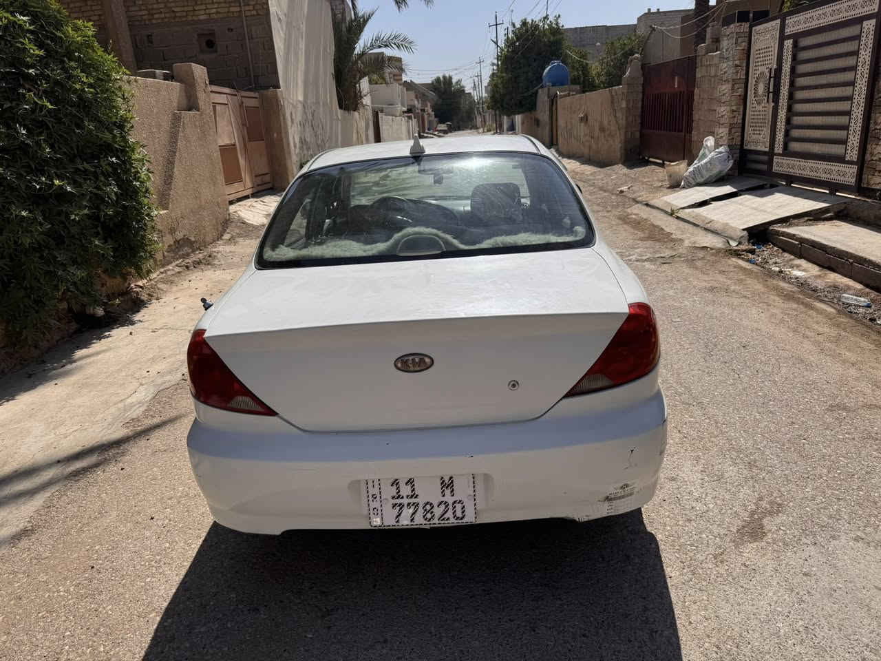 كيا سبكترا موديل ٢٠٠٣ كير عادي للبيع كامل تبريد شغال سعرها ٤٥ وبيها مجال رقم وسنويه جديدات باسمي  ***********
