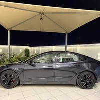 تيسلا موديل3 بفورماس 2024 داخل ابيض بلادي  رقم اربيل  دخول جديد  للأست...