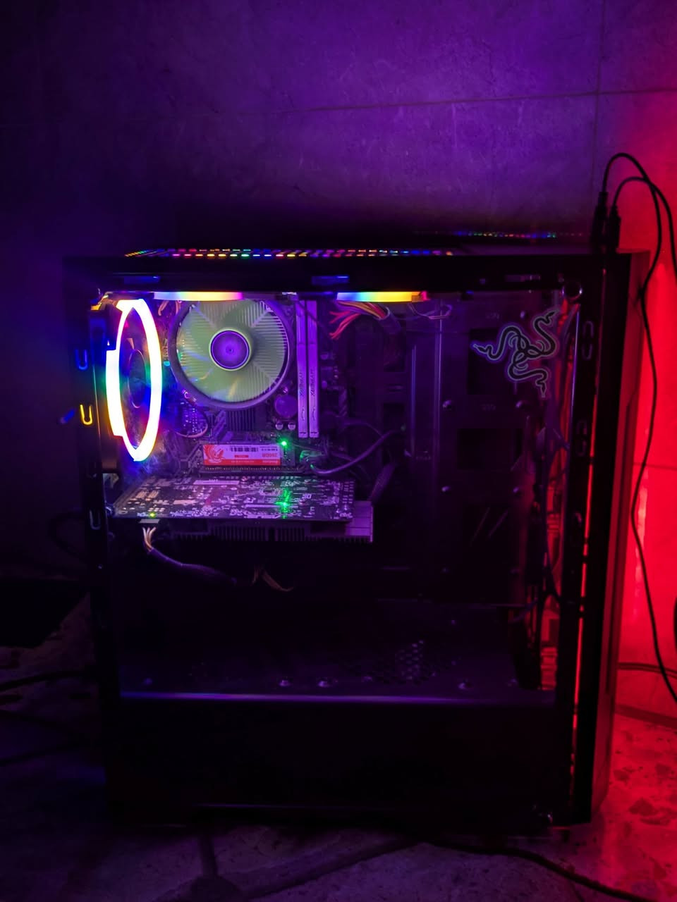 🛑بي سي للبيع
مواصفاته 
معالج i7
RAM 16
SSD 256 / HDD تيرا
كارت الشاشة GTX 750 il  / الكارت الثاني RX 580 8gb بي خلل لان متروك 
للاستفسار اكثر خاص


**إذا كنت صاحب هذا الإعلان وتريد حذفه لأي سبب، رجاءا أرسل رسالة إلى الدعم الفني**