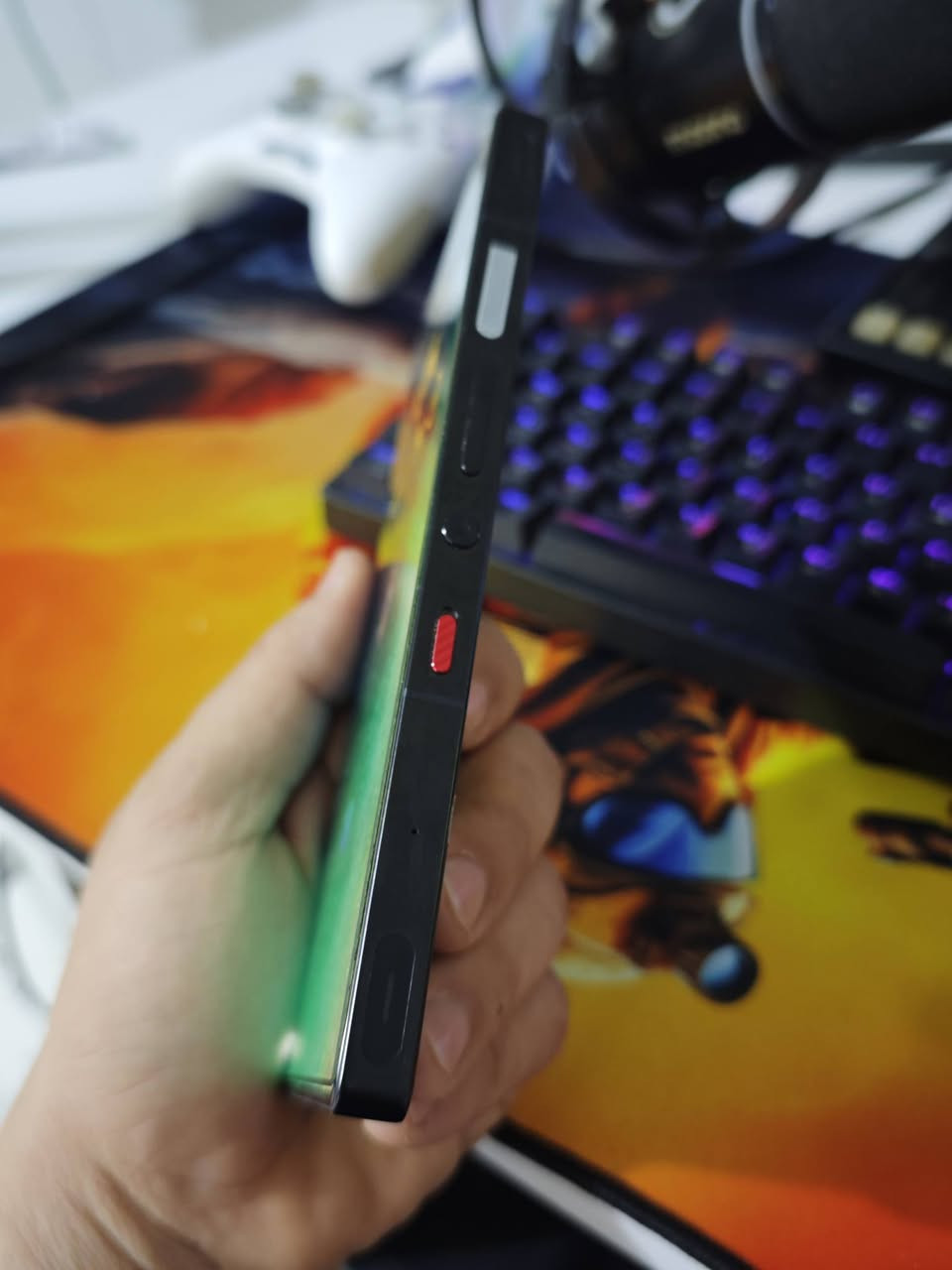 ريد ماجك S10 Pro اخو الجديد كامل ملحقات 1T Ram36  ماعندي توصيل مكاني كربلاء
***********
