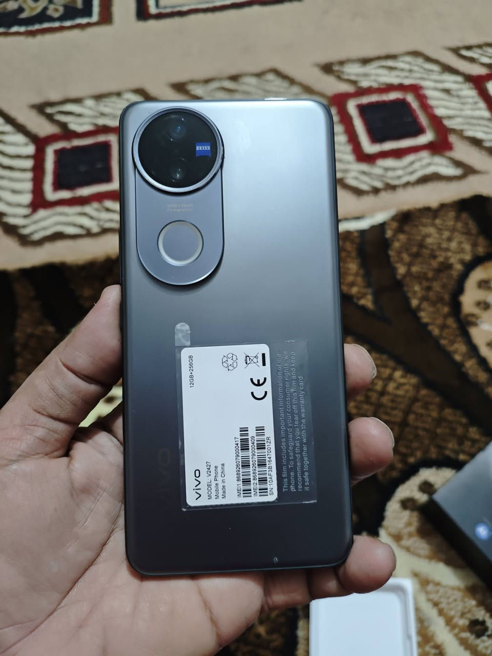 ڤيڤو ڤي 50 أخو الجديد
بعده بلزگات الشركة
كامل الملحقات
الذاكرة 256
الرام 12
الشاشة أمولد منحنية
يدعم الشحن السريع بقوة 90 واط
للبيع بـ 450
أو للمراوس
مكاني بغداد

رقم الهاتف
***********
